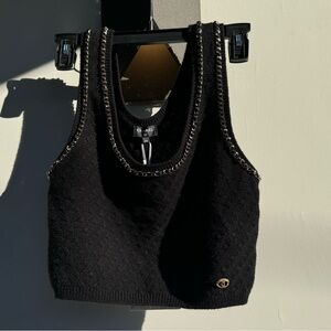 Chanel Cashmere Knit Top